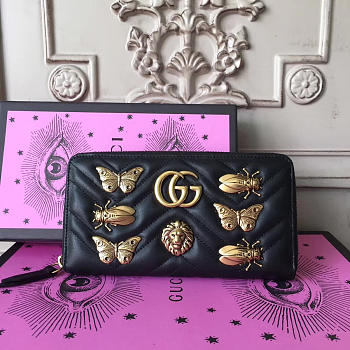 GUCCI WALLET BLACK 2498