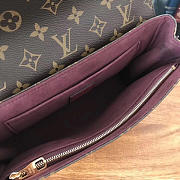 LV Saint Placide Bag Monogram M43715 BURGUNDY 25CM - 5