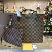 LV NEVERFULL MM RED SIZE 32CM - 4