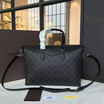 LV Monogram Eclipse Explorer Briefcase 39CM