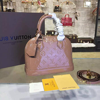 LOUIS VUITTON ALMA BB MONOGRAM VERNIS LEATHER 3547