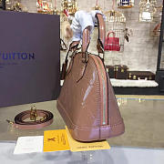LOUIS VUITTON ALMA BB MONOGRAM VERNIS LEATHER 3547 - 3