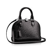 LOUIS VUITTON ALMA BB STRIPE EPI LEATHER NOIR M40862 - 1