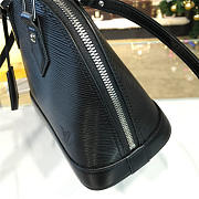 LOUIS VUITTON ALMA BB STRIPE EPI LEATHER NOIR M40862 - 6