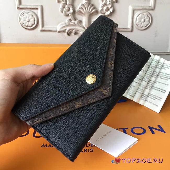 LOUIS VUITTON WALLET BLACK 3712 - 1