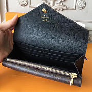 LOUIS VUITTON WALLET BLACK 3712 - 3