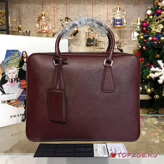 CohotBag prada leather briefcase 4219 - 1