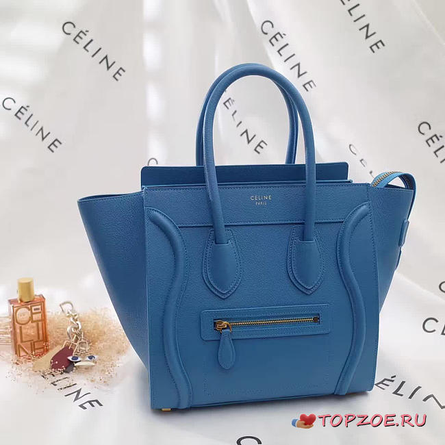 CohotBag celine leather micro luggage z1044 - 1