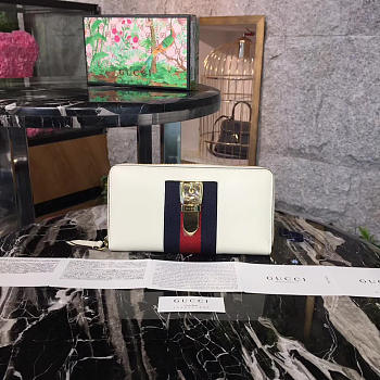 GUCCI WALLET WHITE 2509