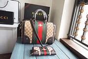 GUCCI GG SUPREME HANDLE BAG 2653 - 4