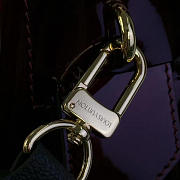 LV Vernis Tote Miroir Patent Leather Burgundy 32CM - 4