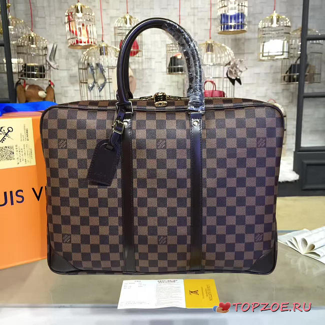 LV Damier Ebene Porte-Documents Voyage 41cm - 1