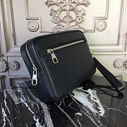 LV KASAI CLUTCH BLACK 24CM - 3