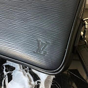 LV KASAI CLUTCH BLACK 24CM - 6
