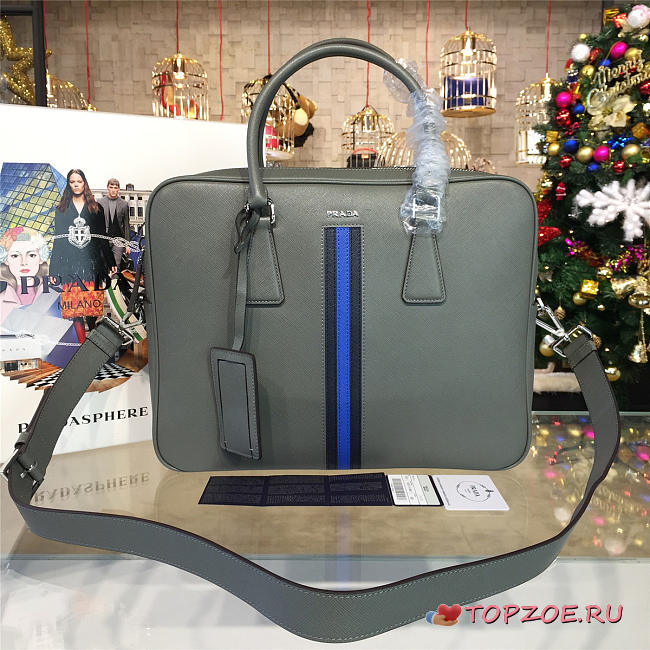 CohotBag prada leather briefcase 4211 - 1