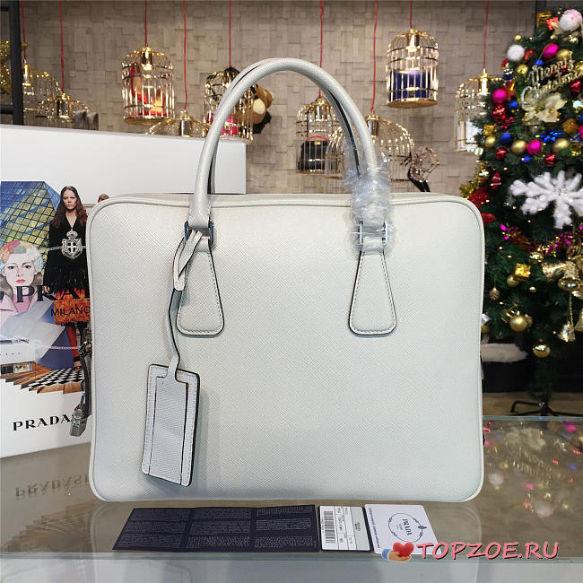 CohotBag prada leather briefcase 4221 - 1