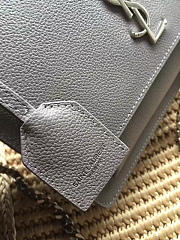 YSL SUNSET MONOGRAM MEDIUM GRAINED LEATHER 4848 - 3