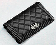 CHANEL WALLET A68722 BLACK - 1