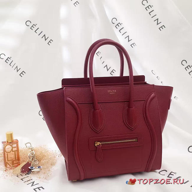 CohotBag celine leather micro luggage z1045 - 1