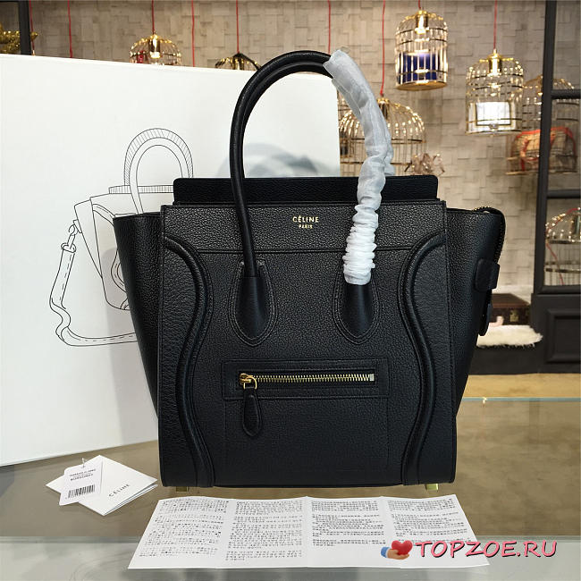 CohotBag celine leather micro luggage z1089 - 1