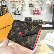 LOUIS VUITTON VICTORINE WALLET ORANGE 3039 - 1