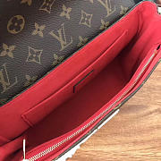LV Saint Placide Bag Monogram BURGUNDY M43715 25CM - 3