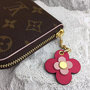 LOUIS VUITTON CLEMENCE WALLET HOT HOT PINK - 5
