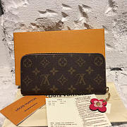 LOUIS VUITTON CLEMENCE WALLET HOT HOT PINK - 3
