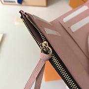 LOUIS VUITTON VICTORINE WALLET ROSE BALLERINE 3211 - 6