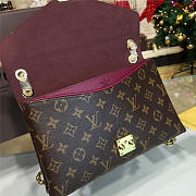 LOUIS VUITTON MONOGRAM PALLAS CHAIN AURORE - 2