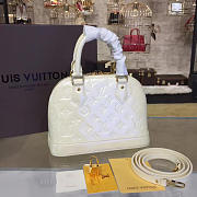 LOUIS VUITTON ALMA BB MONOGRAM VERNIS LEATHER 3536 - 4