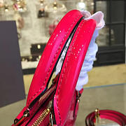 LOUIS VUITTON ALMA BB SHINING RED MONOGRAM VERNIS LEATHER 3555 - 5