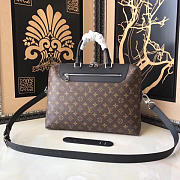 LV PORTE DOCUMENTS JOUR MONOGRAM MACASSAR CANVAS 3830 - 6