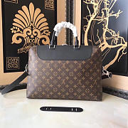 LV PORTE DOCUMENTS JOUR MONOGRAM MACASSAR CANVAS 3830 - 5