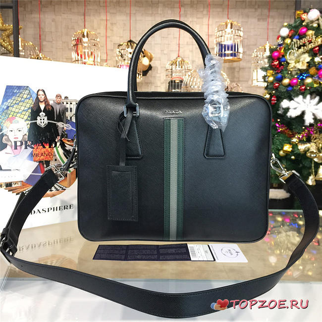 CohotBag prada leather briefcase 4220 - 1