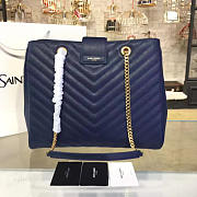 ysl classic shopper blue CohotBag 4821 - 4