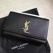 ysl monogram kate grain de poudre embossed leather CohotBag 4969 - 1