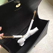ysl monogram kate grain de poudre embossed leather CohotBag 4969 - 4