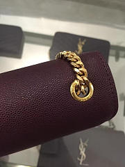 ysl monogram kate grain de poudre embossed leather CohotBag 5025 - 3