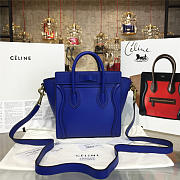 CELINE NANO LEATHER SHOULDER BAG Z1033 - 2