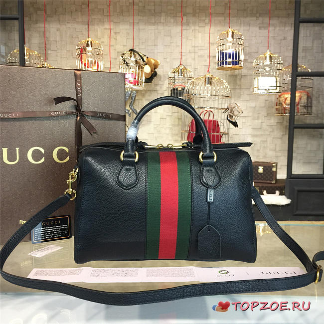 gucci gg supreme handle bag CohotBag 2215 - 1