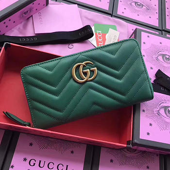 GUCCI GG LEATHER WALLET 2504
