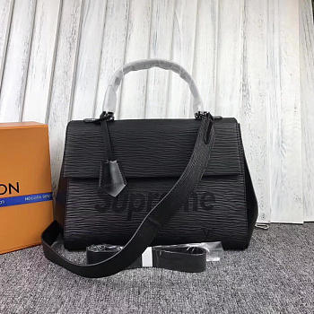 LOUIS VUITTON SUPREME HANDBAG BLACK M41388