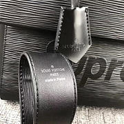 LOUIS VUITTON SUPREME HANDBAG BLACK M41388 - 5