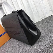 LOUIS VUITTON SUPREME HANDBAG BLACK M41388 - 4
