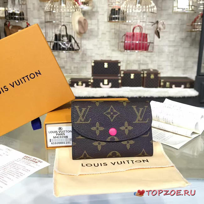 LOUIS VUITTON ROSALIE COIN PURSE 3244 - 1