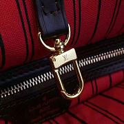 LV Damier Ebene NEVERFULL GM CHERRY 41CM - 4