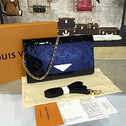   LOUIS VUITTON MONOGRAM VERNIS MIRA CHAIN WALLET 3325 - 1