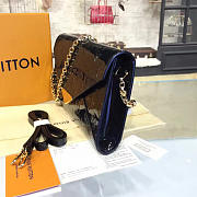   LOUIS VUITTON MONOGRAM VERNIS MIRA CHAIN WALLET 3325 - 3