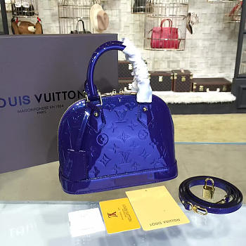 LOUIS VUITTON ALMA BB MONOGRAM VERNIS LEATHER 3551